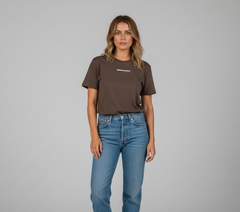 Shirt Front Model Shot Female