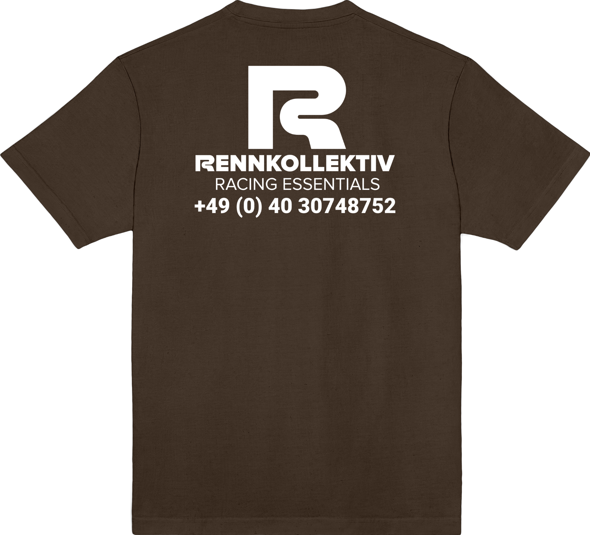 brown essentials shirt back