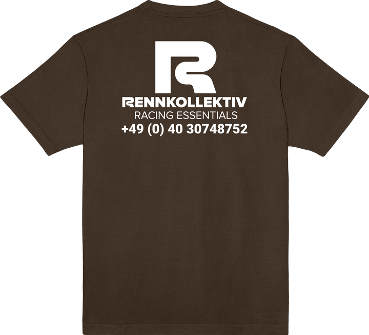 brown essentials shirt back