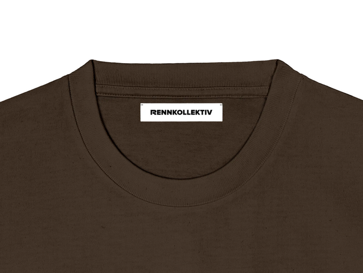 brown essentials shirt tag