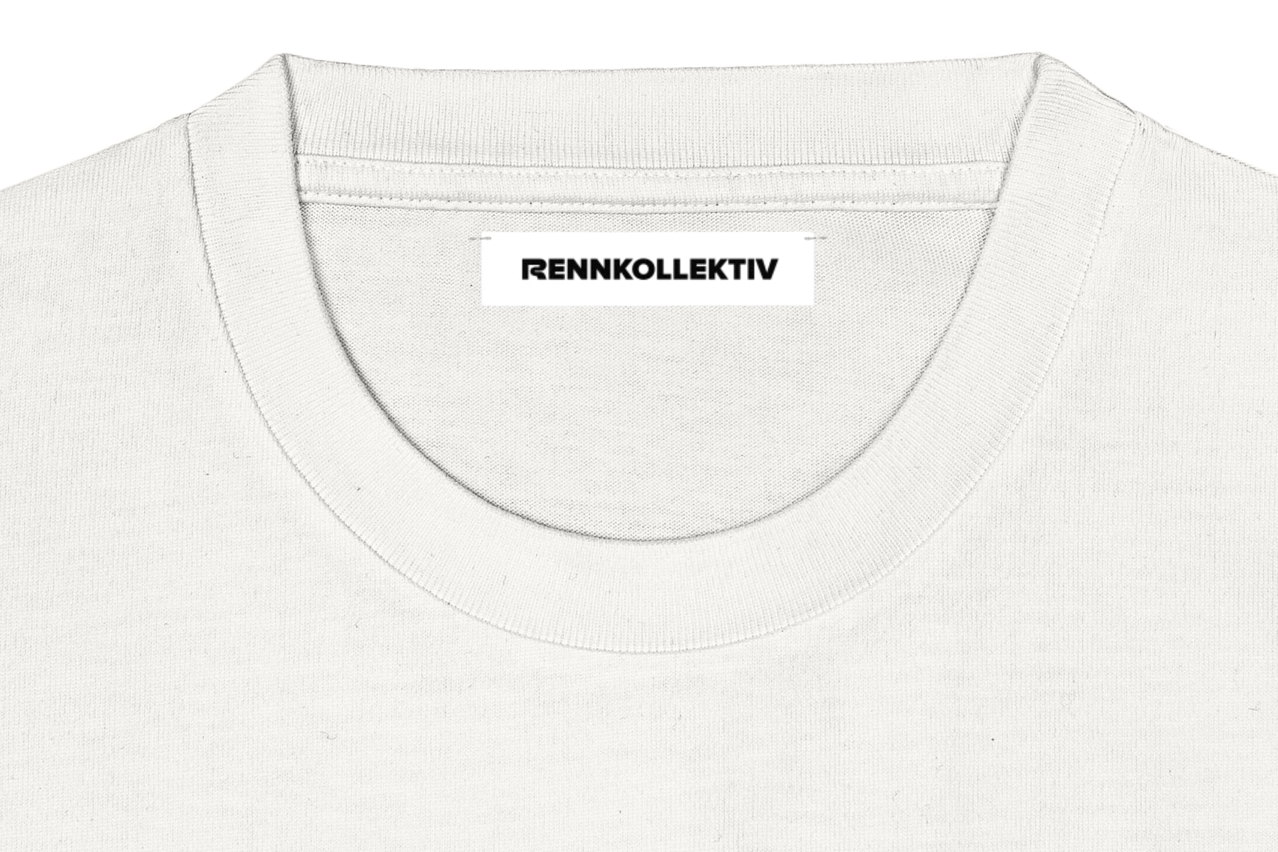 white essentials shirt tag